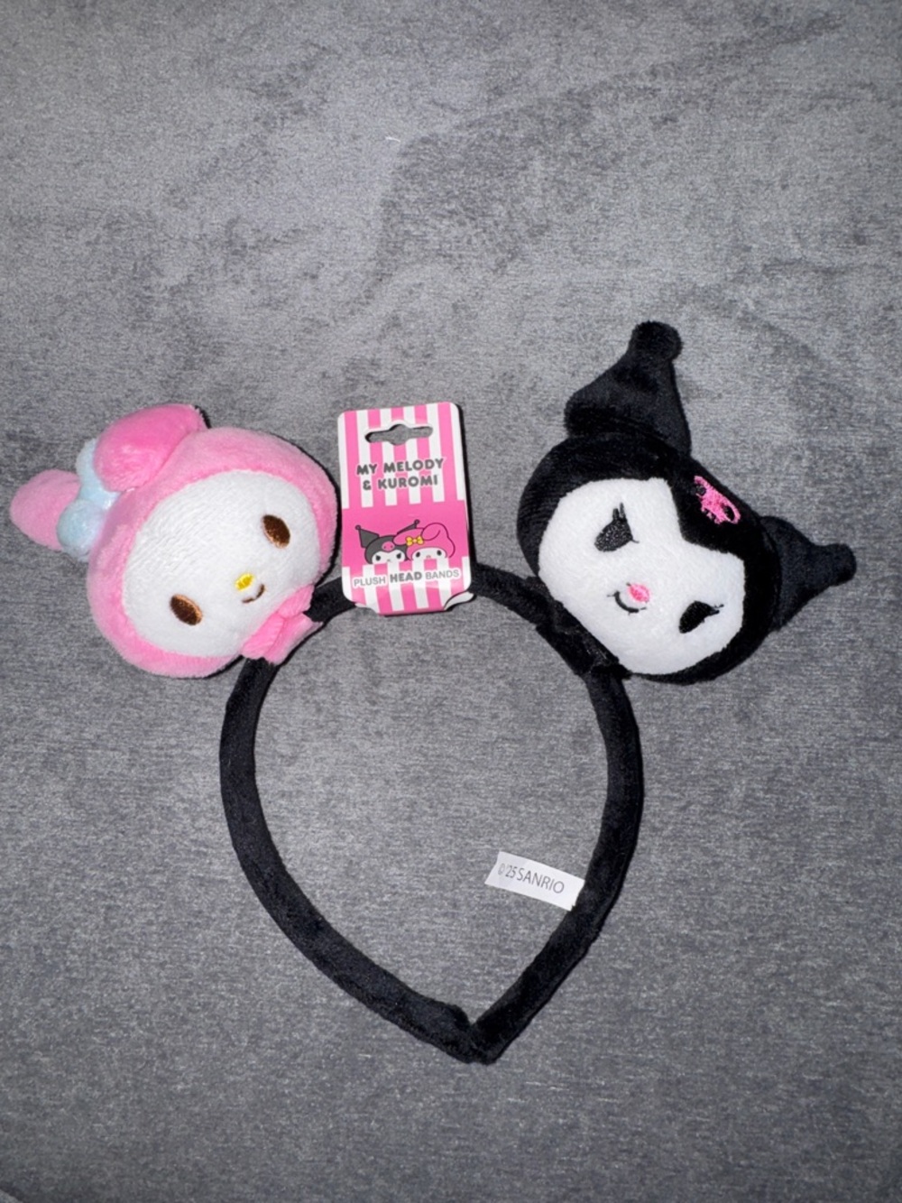 Sanrio- NWT MY MELODY & KUROMI Headband